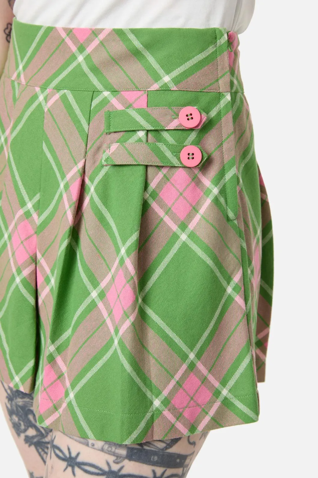 Ranch Tartan Skort
