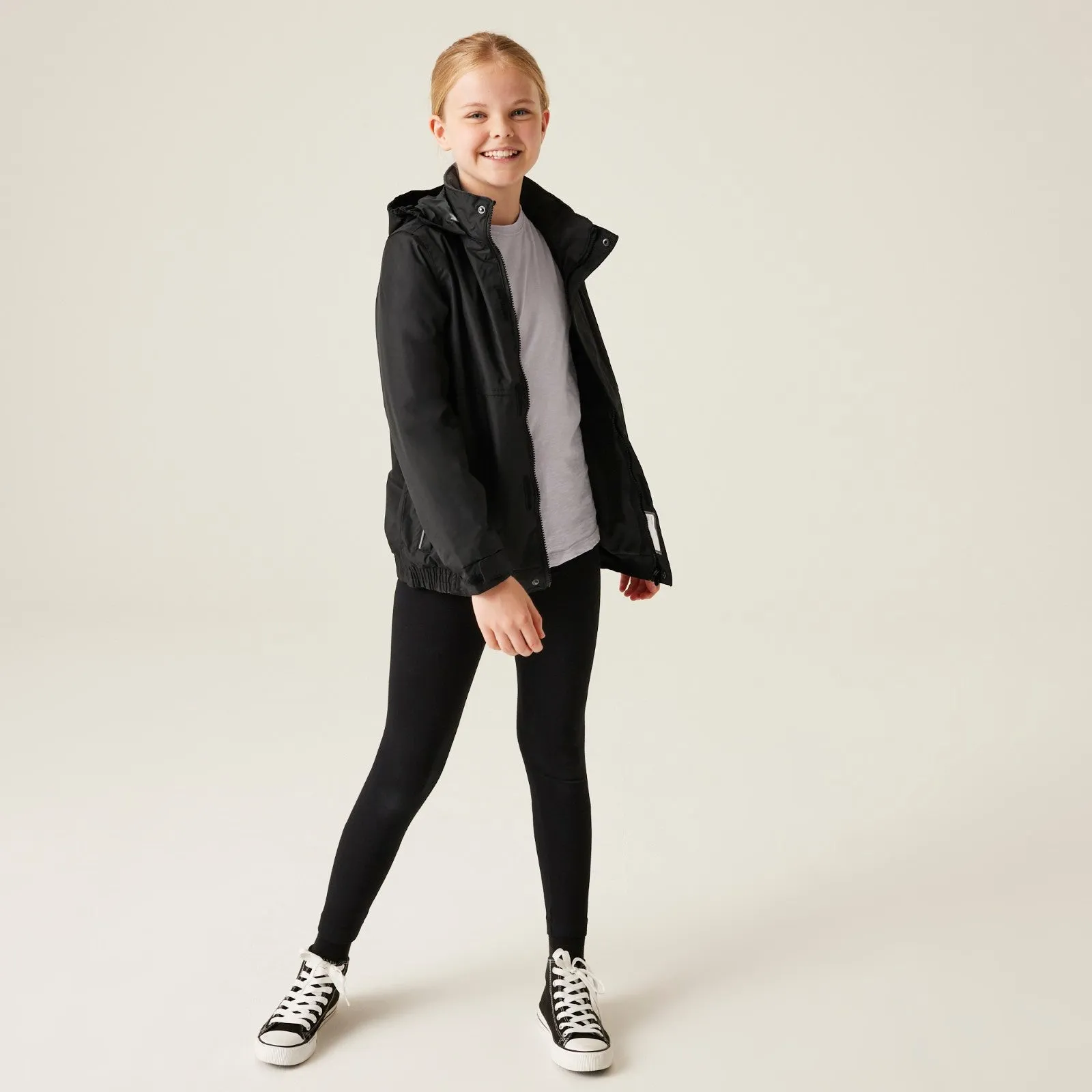 Regatta Professional Kids Dover Fleece Lined Waterproof Jacket