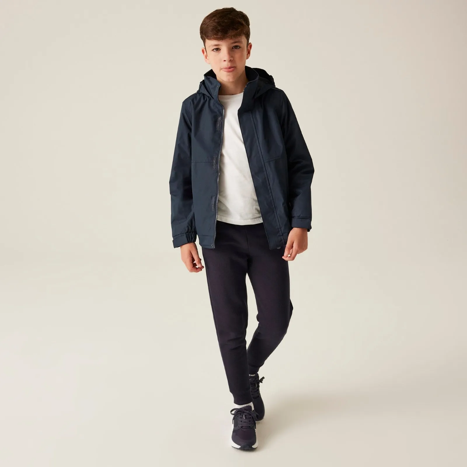 Regatta Professional Kids Dover Fleece Lined Waterproof Jacket