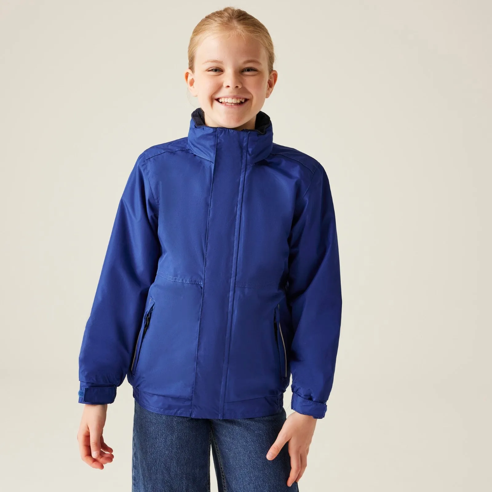 Regatta Professional Kids Dover Fleece Lined Waterproof Jacket