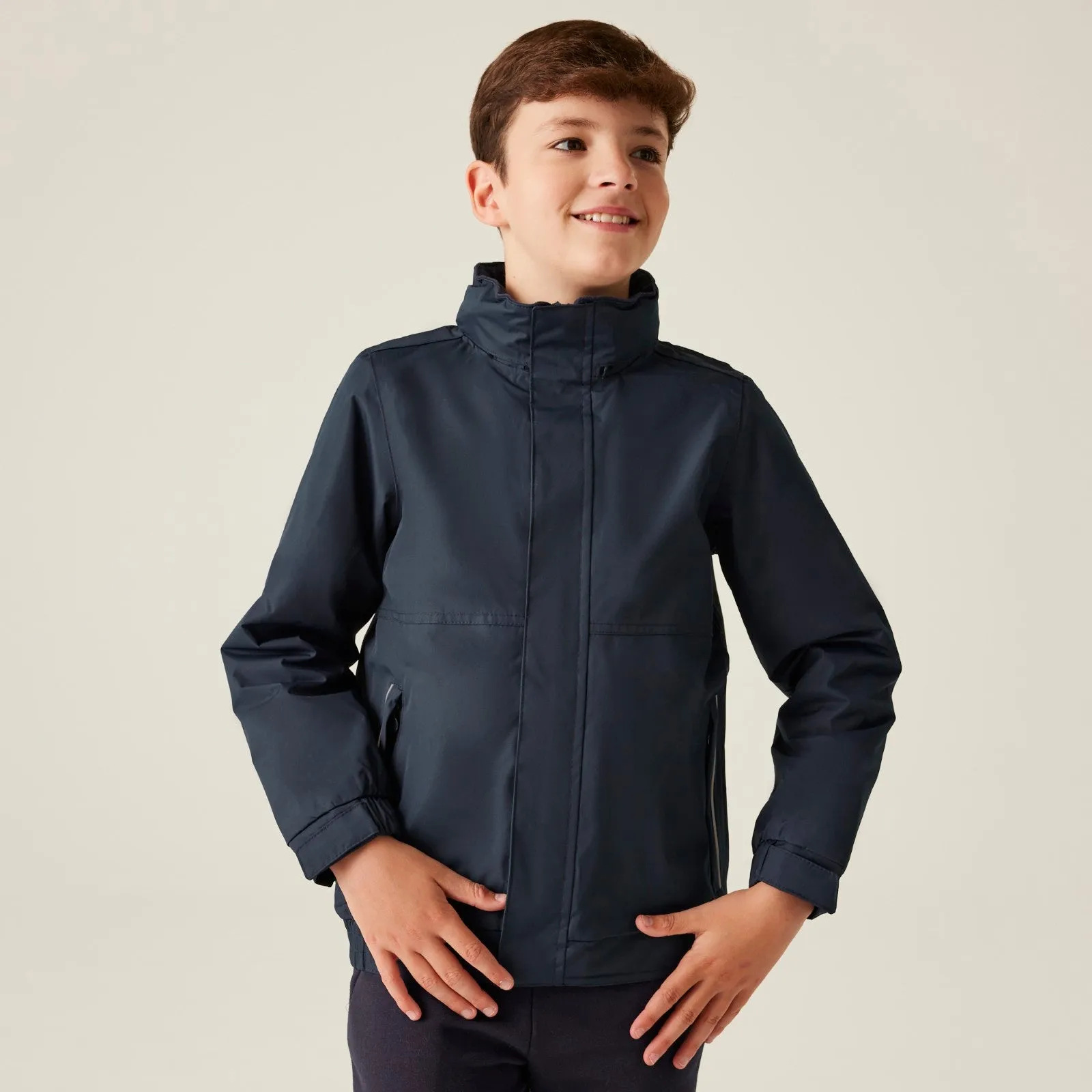 Regatta Professional Kids Dover Fleece Lined Waterproof Jacket