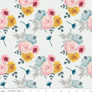 Riley Blake  - Blooms & Bobbins - Main - Cream