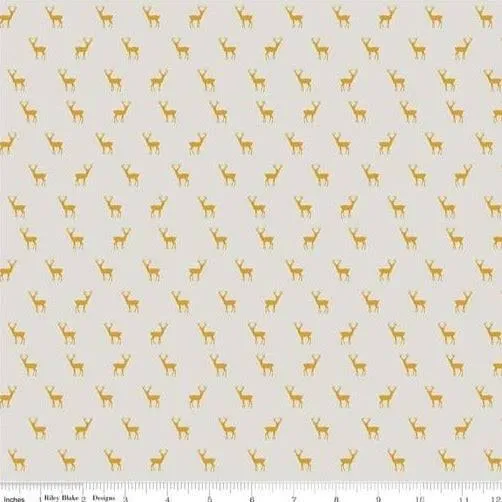 Riley Blake - Golden Days - Deer - Cream