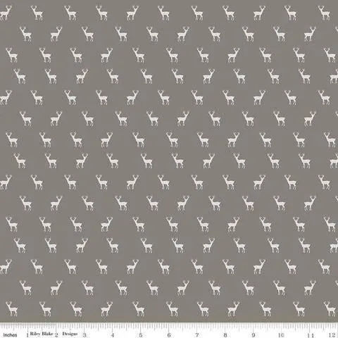 Riley Blake - Golden Days - Deer - Taupe