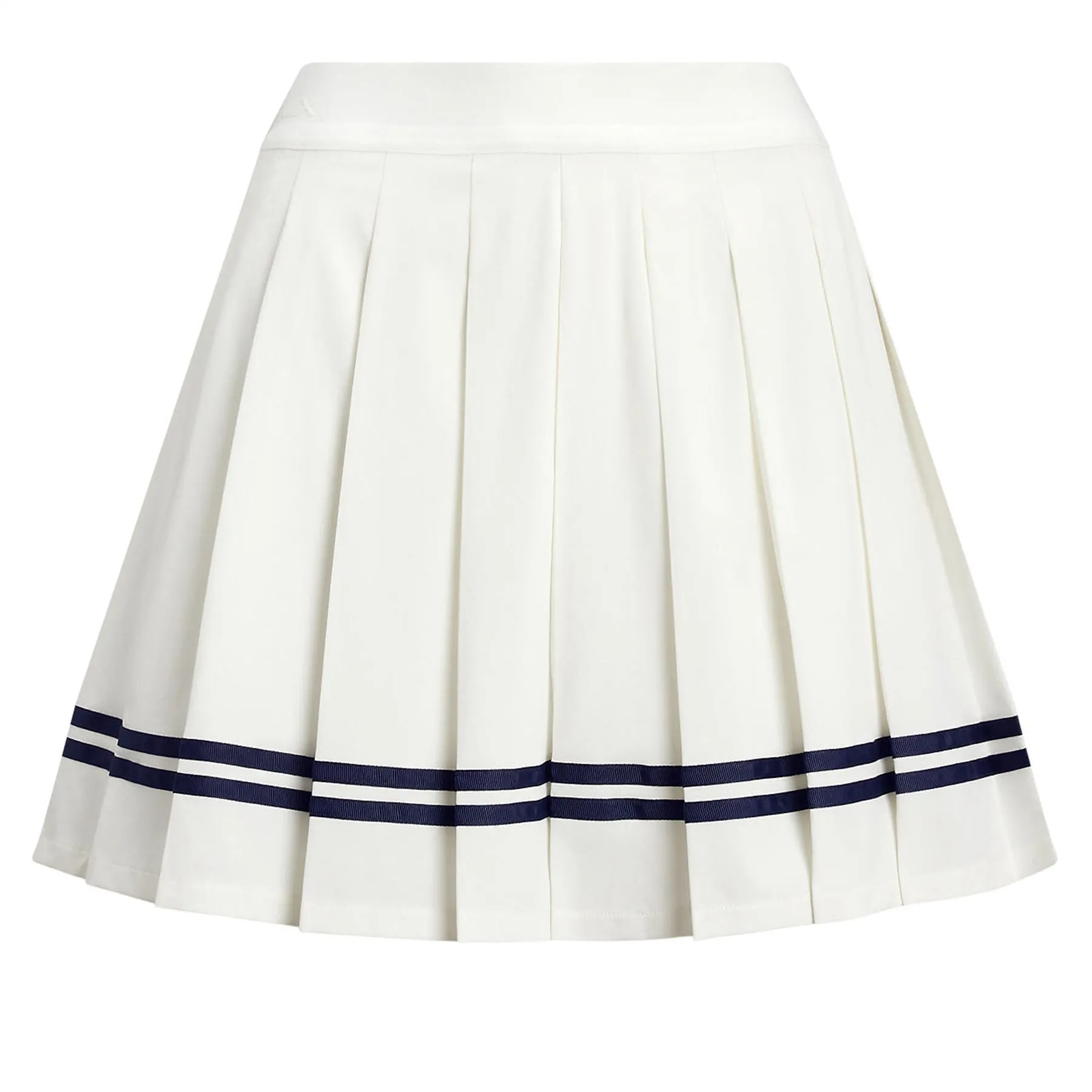 RLX 16-Inch Pleated Skort Ceramic White/Refined Navy