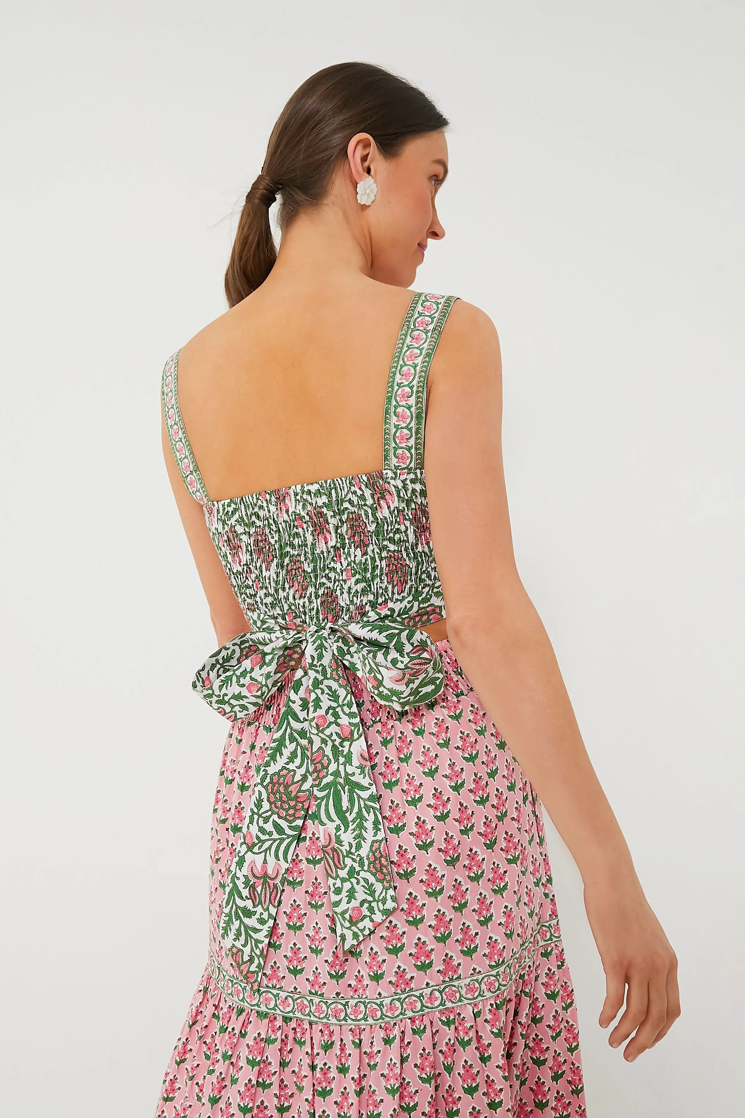 Rose Border Lucia Top