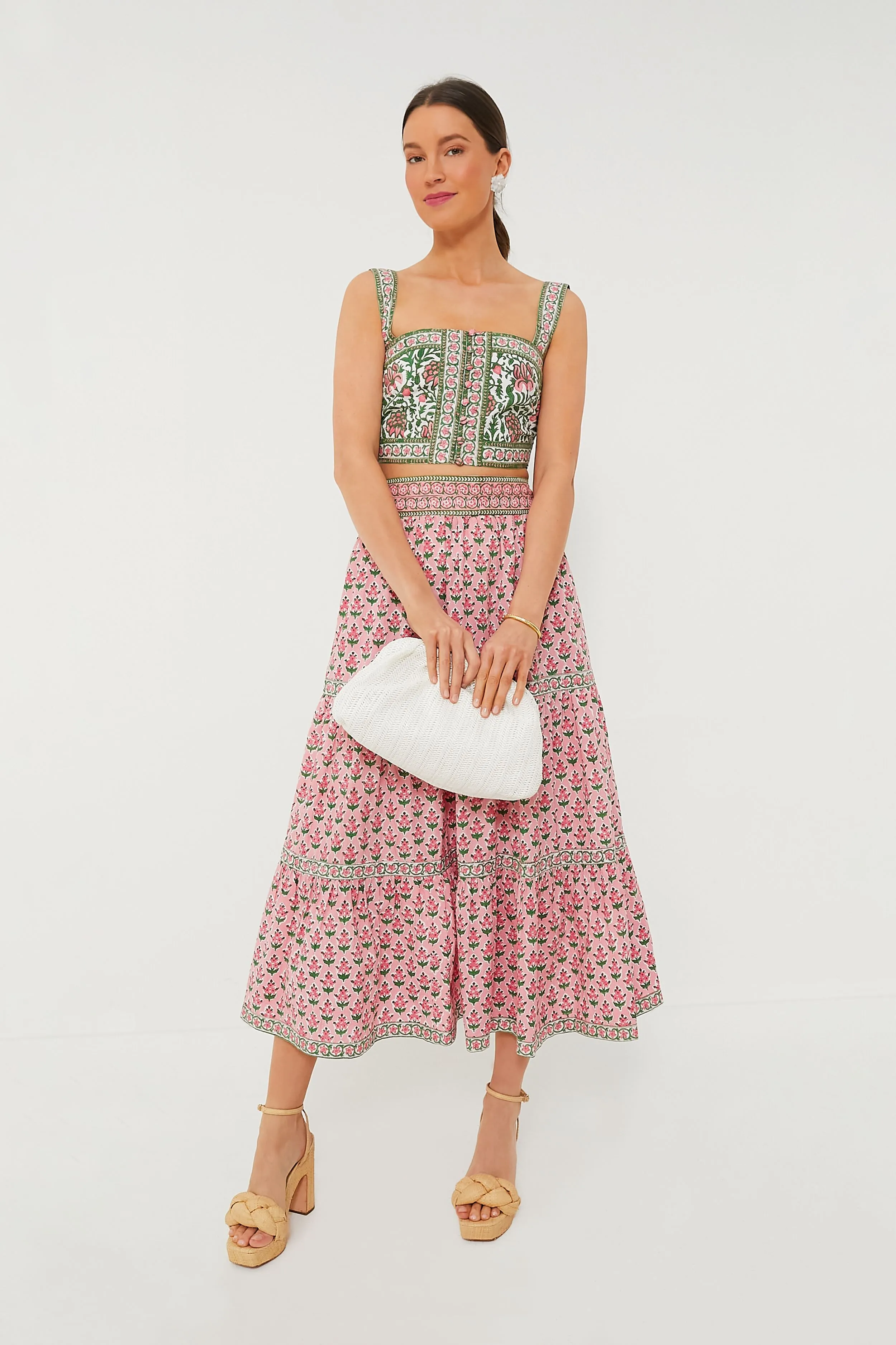 Rose Border Lucia Top