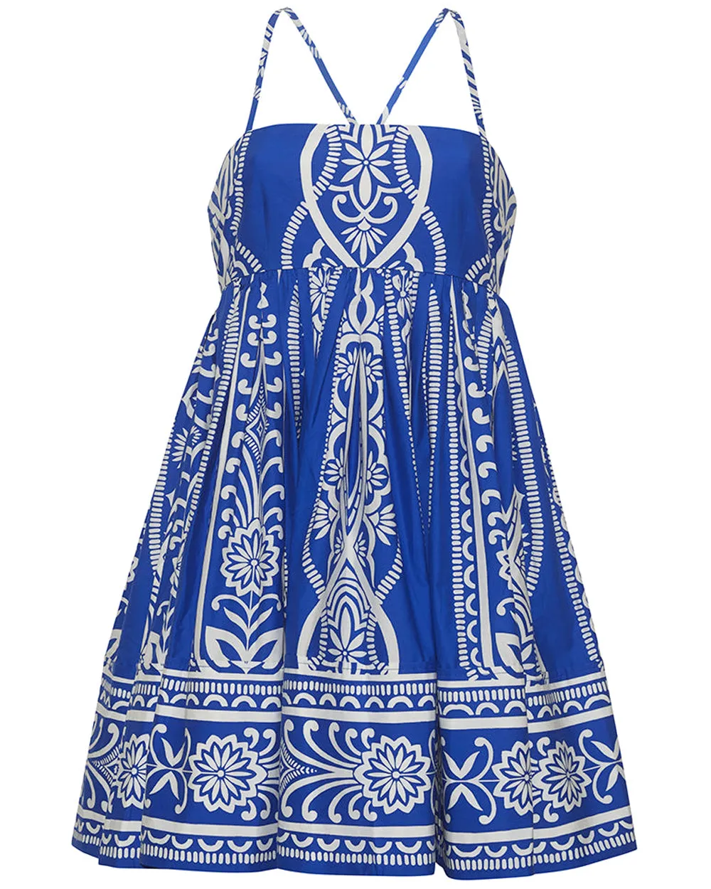 Rowan Cobalt Leo Mini Dress