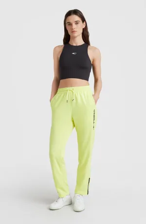 Rutile High Waist Zip Hose | Sunny Lime