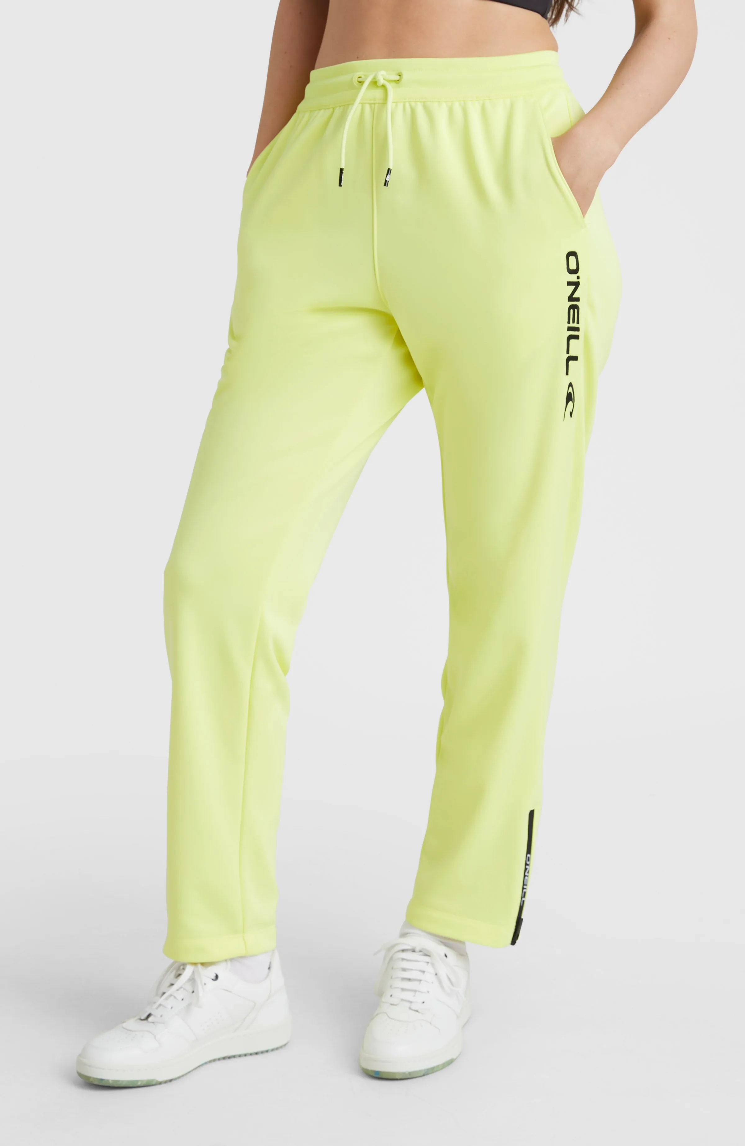 Rutile High Waist Zip Hose | Sunny Lime