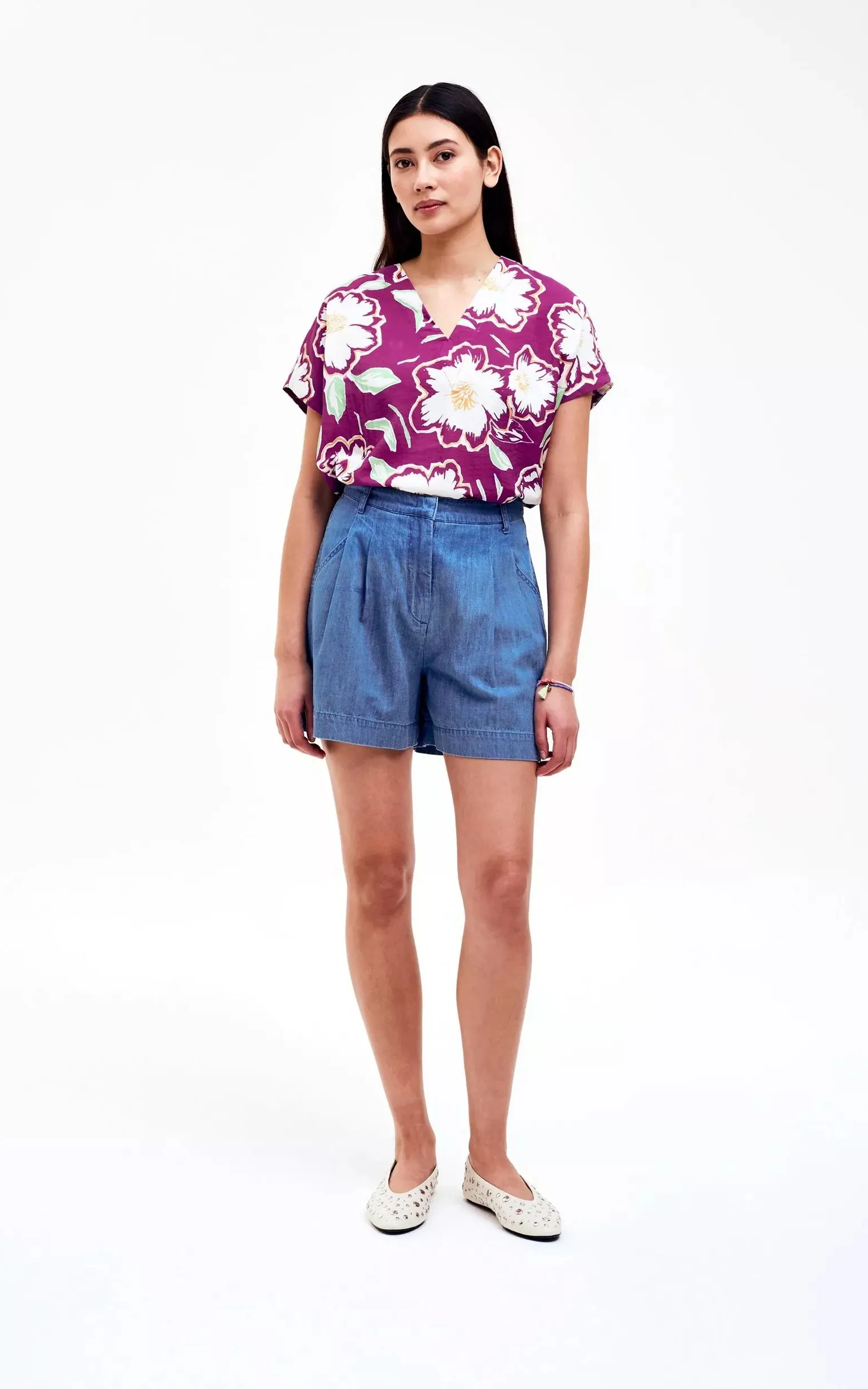Saba Blouse Paars