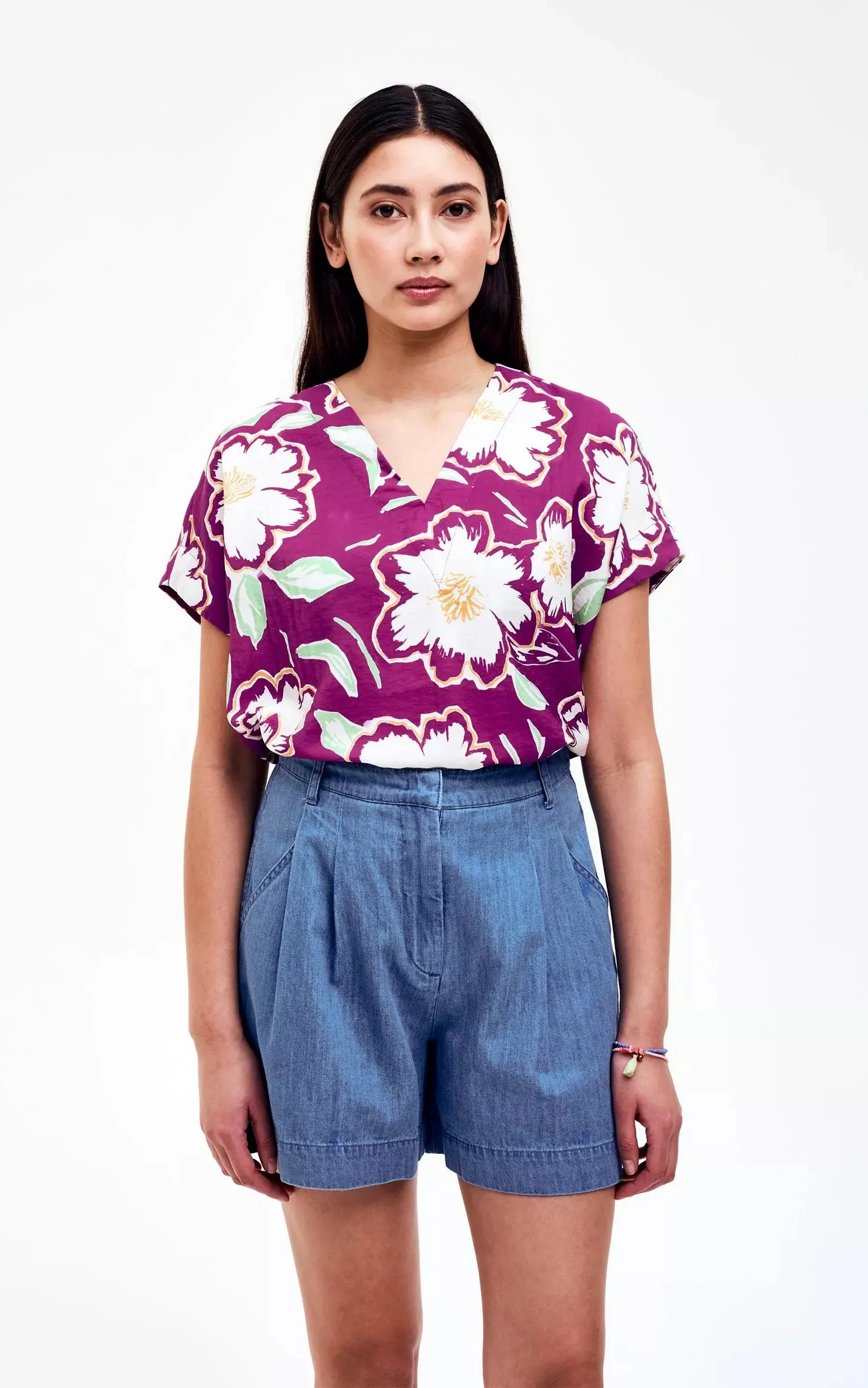 Saba Blouse Paars