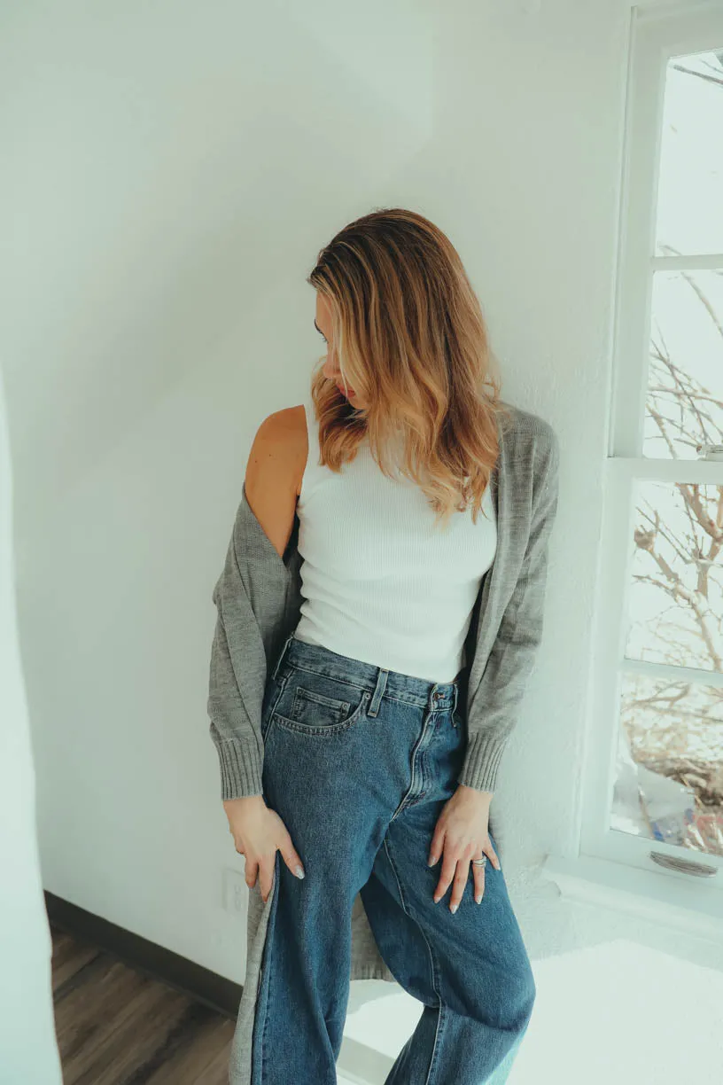 Sadie Duster in Grey