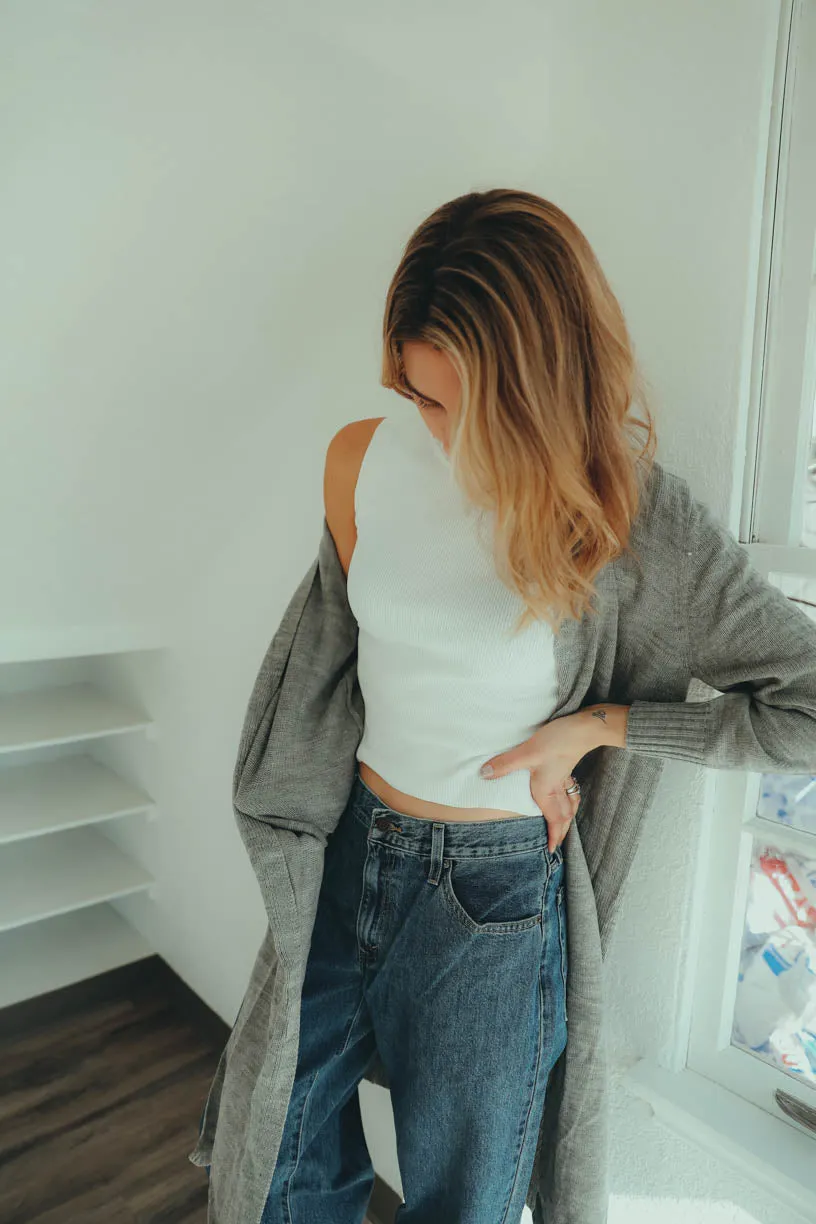 Sadie Duster in Grey
