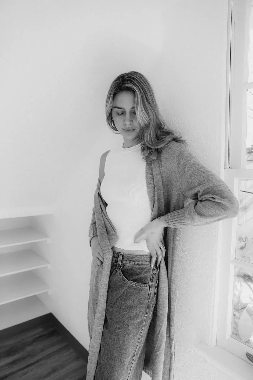 Sadie Duster in Grey