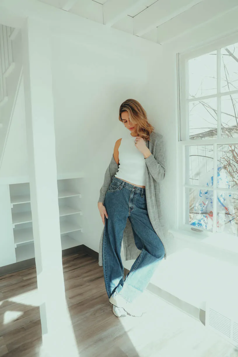Sadie Duster in Grey