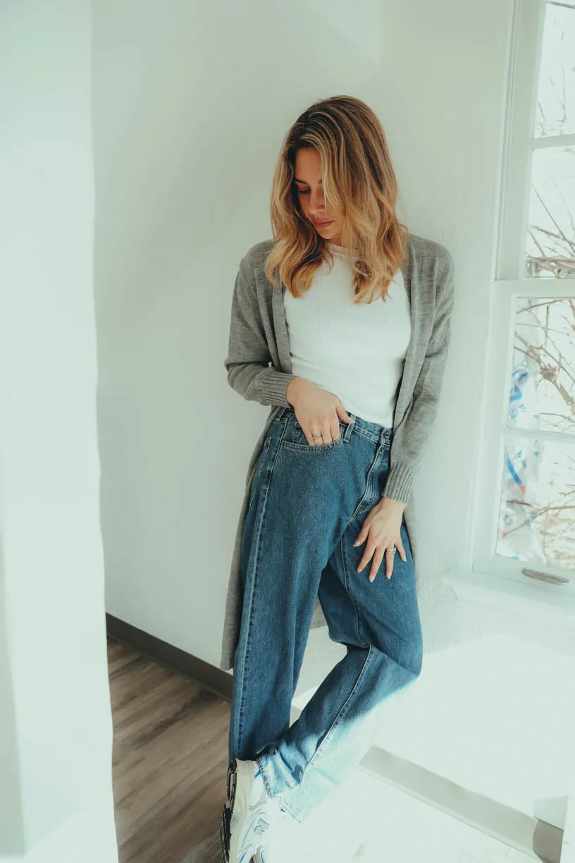 Sadie Duster in Grey