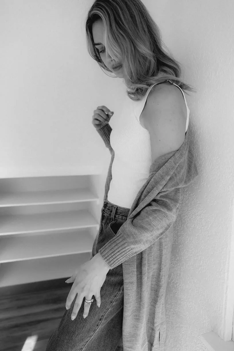 Sadie Duster in Grey