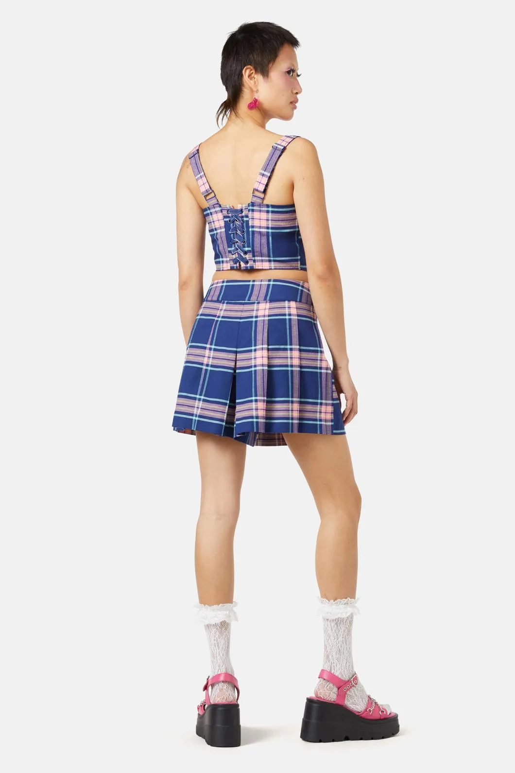 Sandbank Tartan Skort