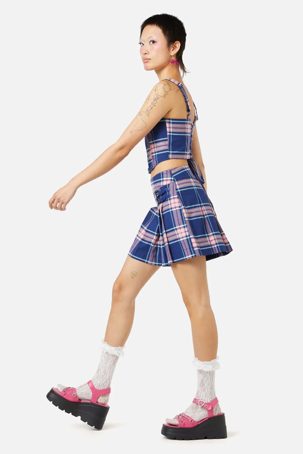 Sandbank Tartan Skort