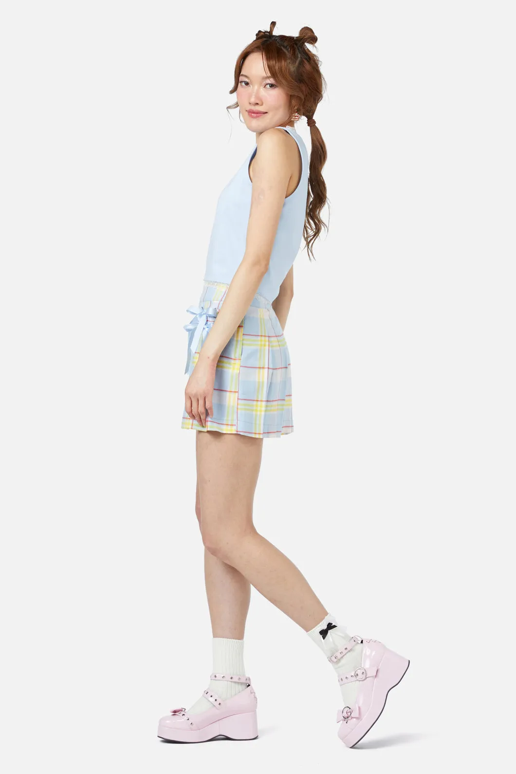 Silly Goose Tartan Skort