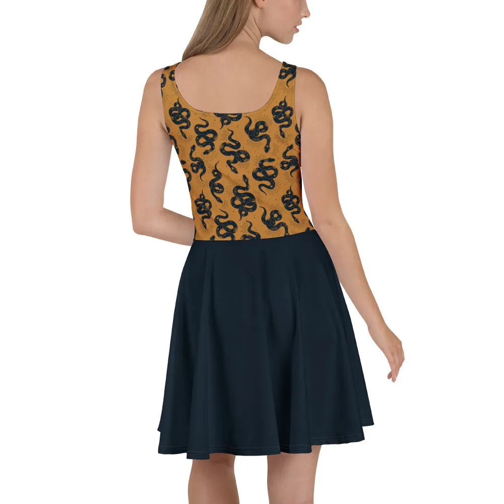 Sleeveless Flare Dress