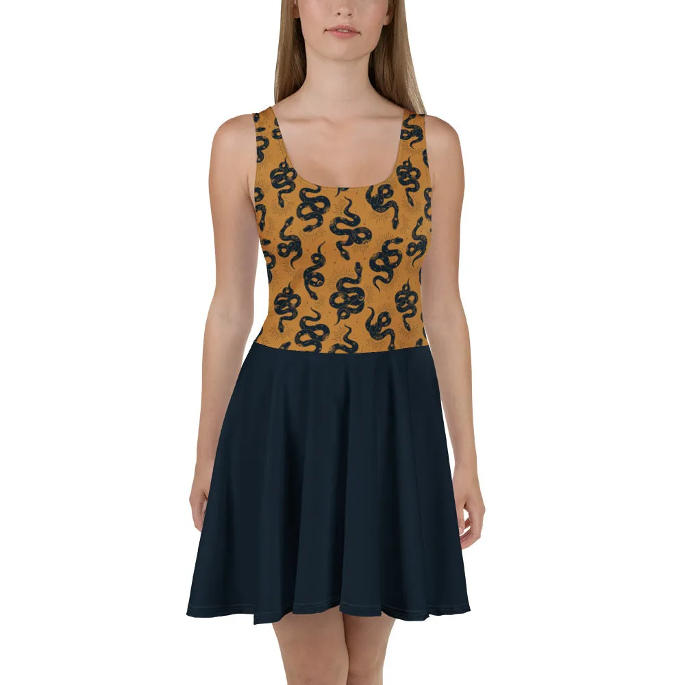 Sleeveless Flare Dress