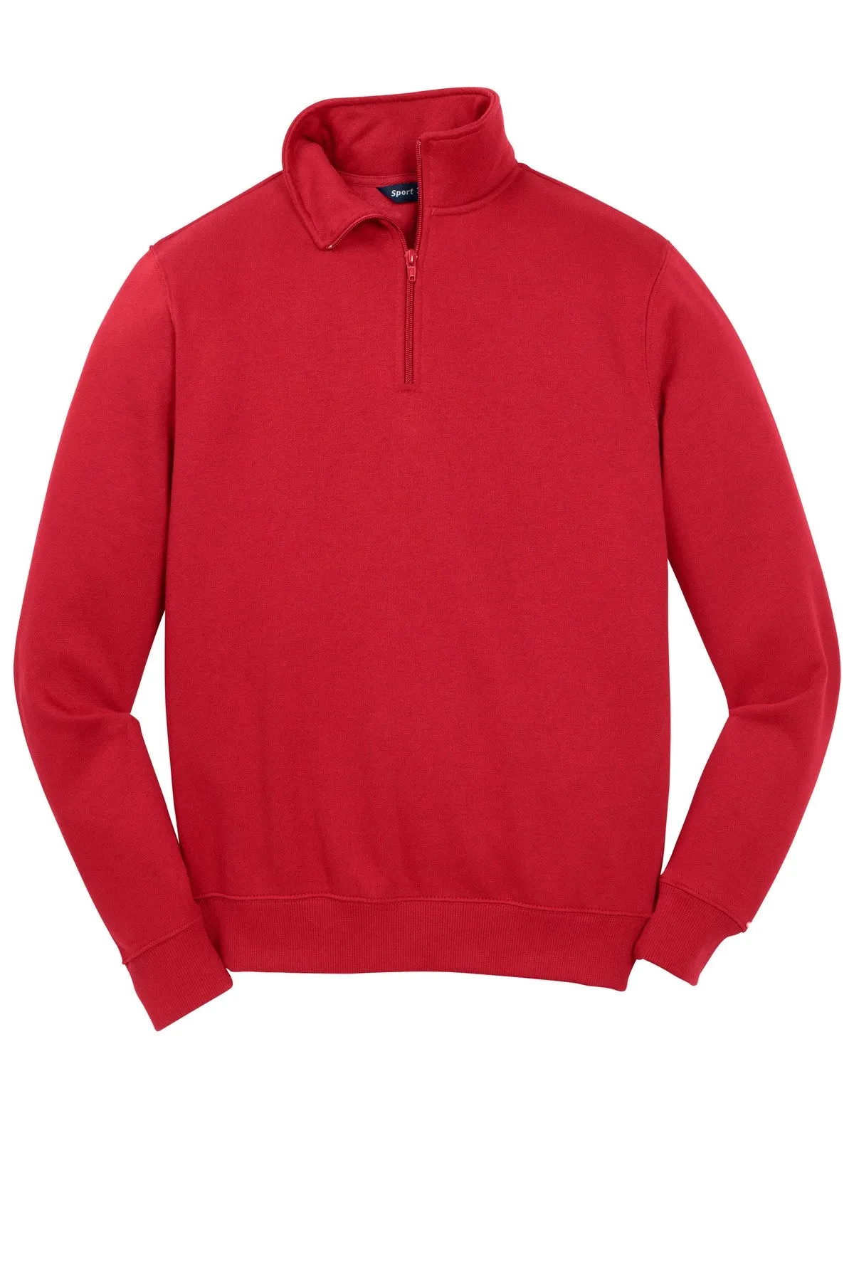 Sport-Tek 1/4-Zip Sweatshirt. ST253 True Red