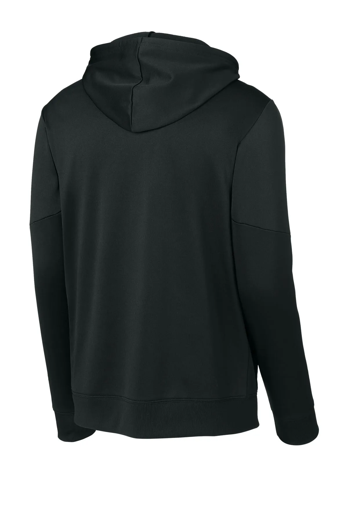 Sport-Tek Sport-Wick Fleece United Pullover Hoodie ST255 Black/ Deep Red
