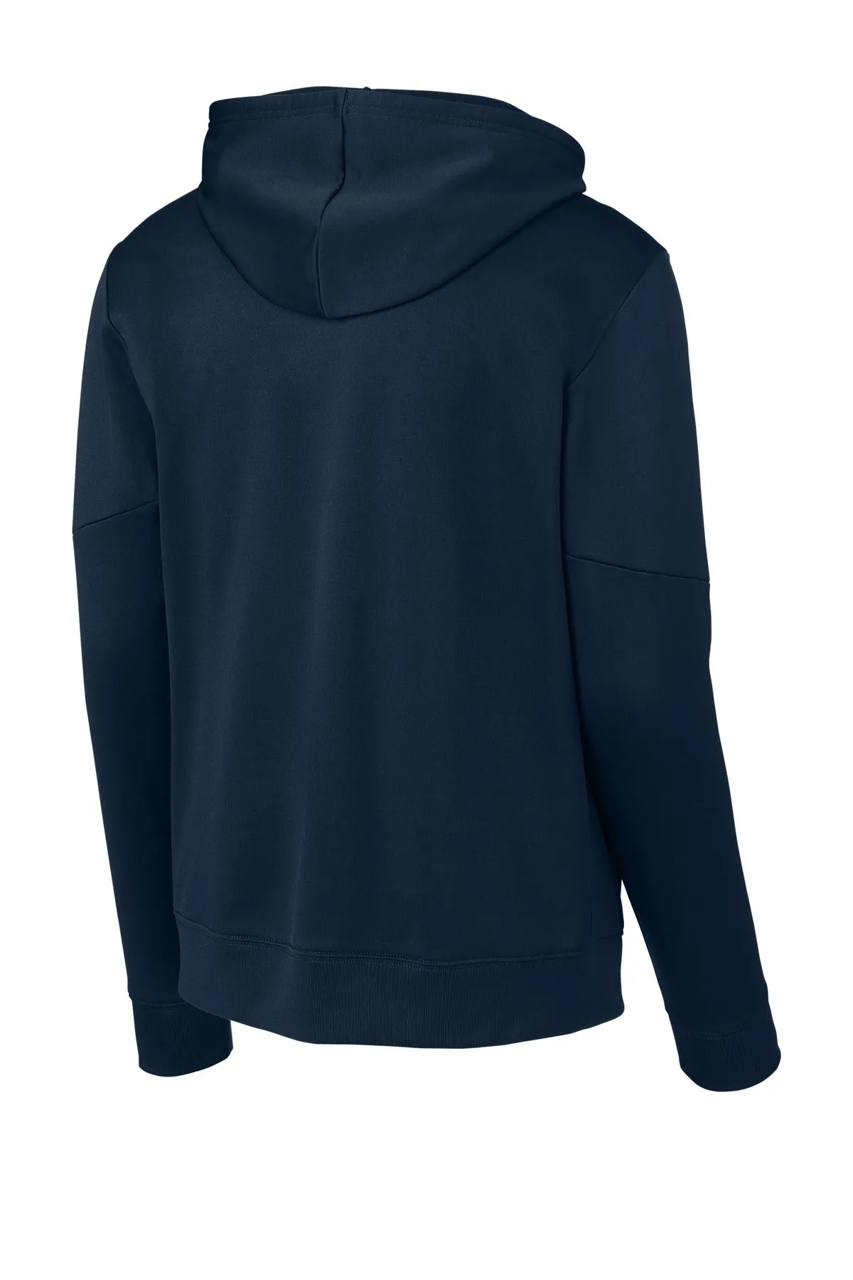 Sport-Tek Sport-Wick Fleece United Pullover Hoodie ST255 Navy/ White