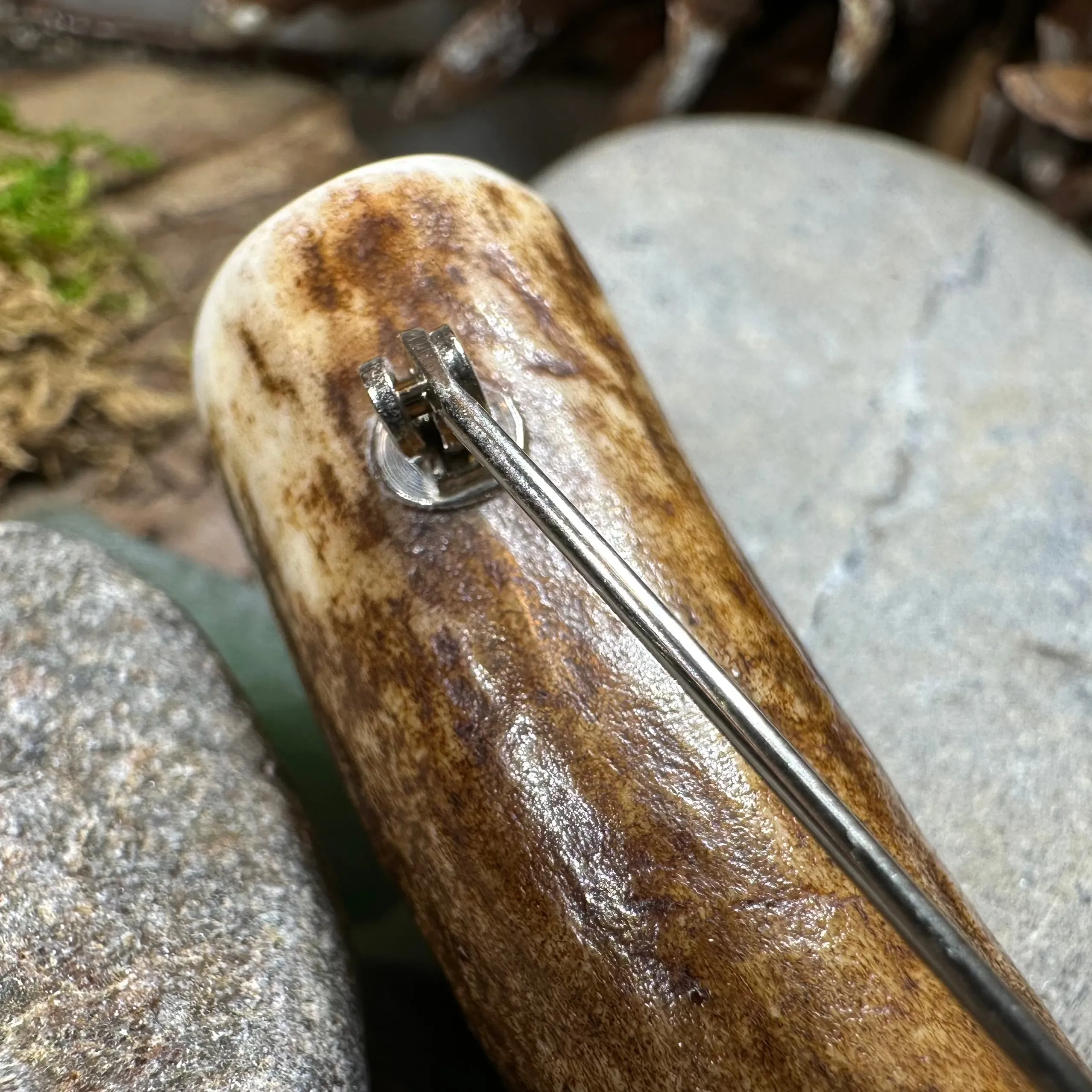 Stag Antler Kilt Pin