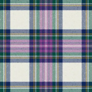 Stewart Dress Purple Tartan