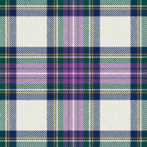 Stewart Dress Purple Tartan