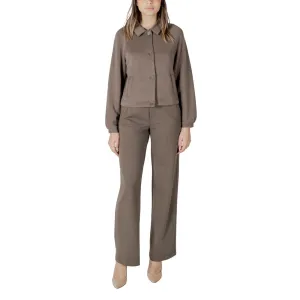 Street One Gray Modal Jackets & Coat