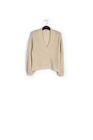 Super soft v neck sweater