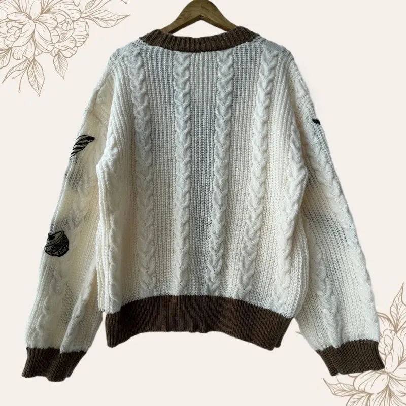 Sweaters Pullover Floral