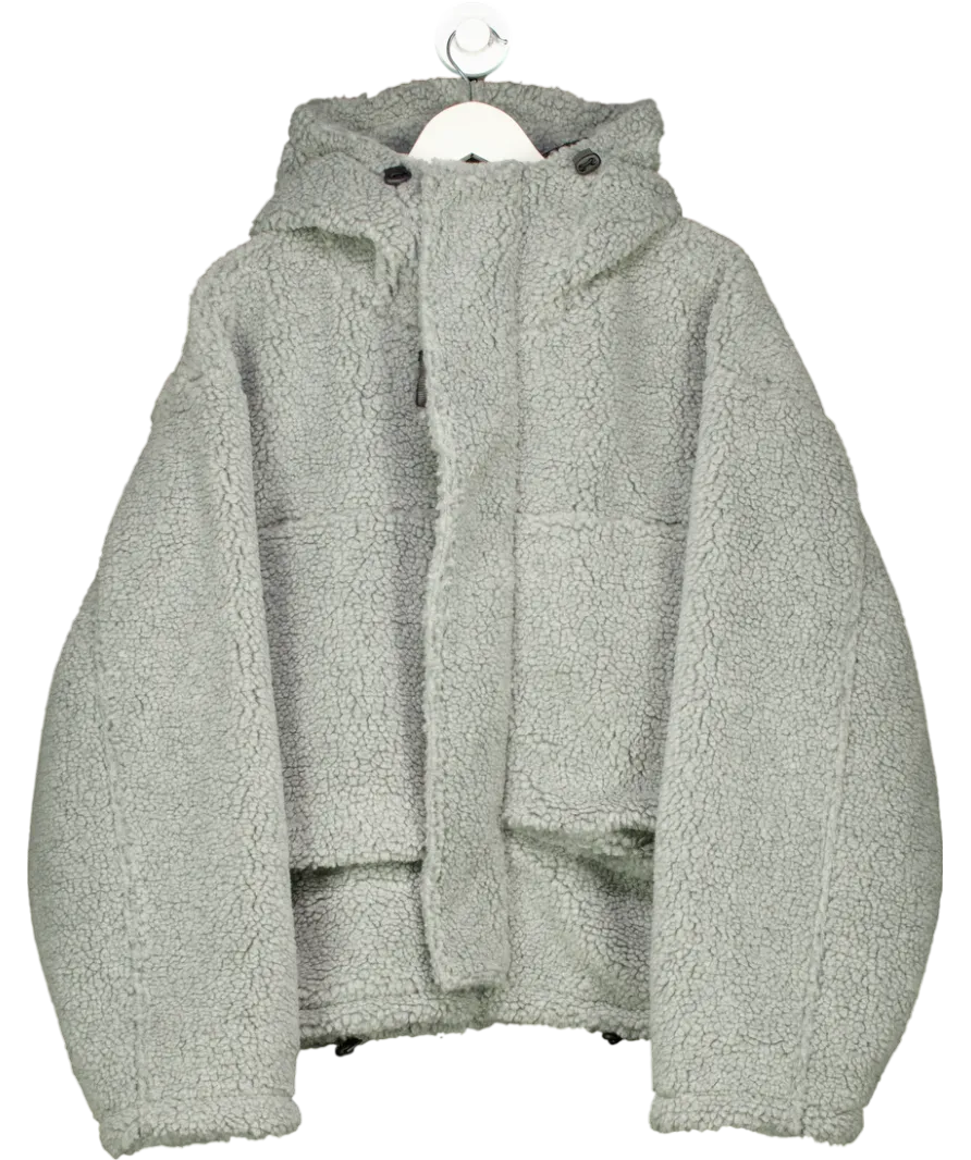 Tap Tap Tap Grey Hooded Fleece Jacket UK M