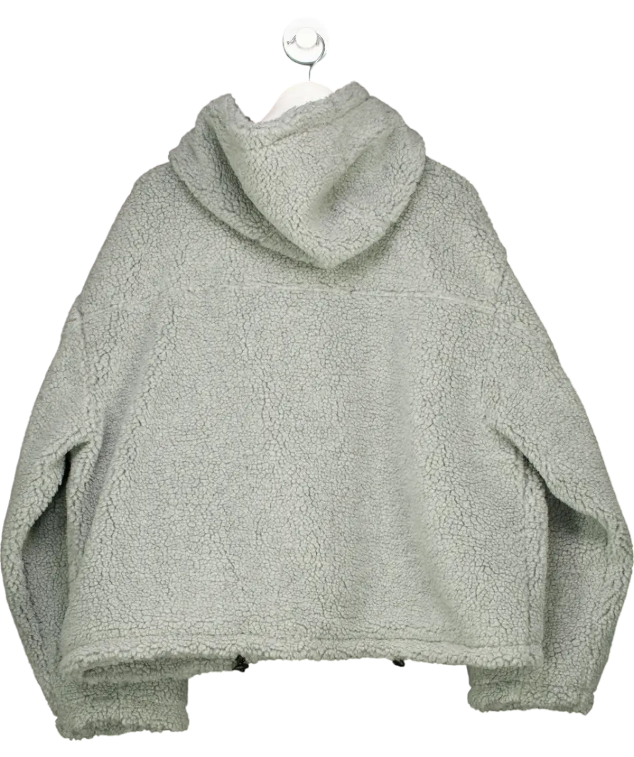 Tap Tap Tap Grey Hooded Fleece Jacket UK M
