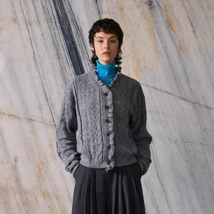 Textured Cardigan