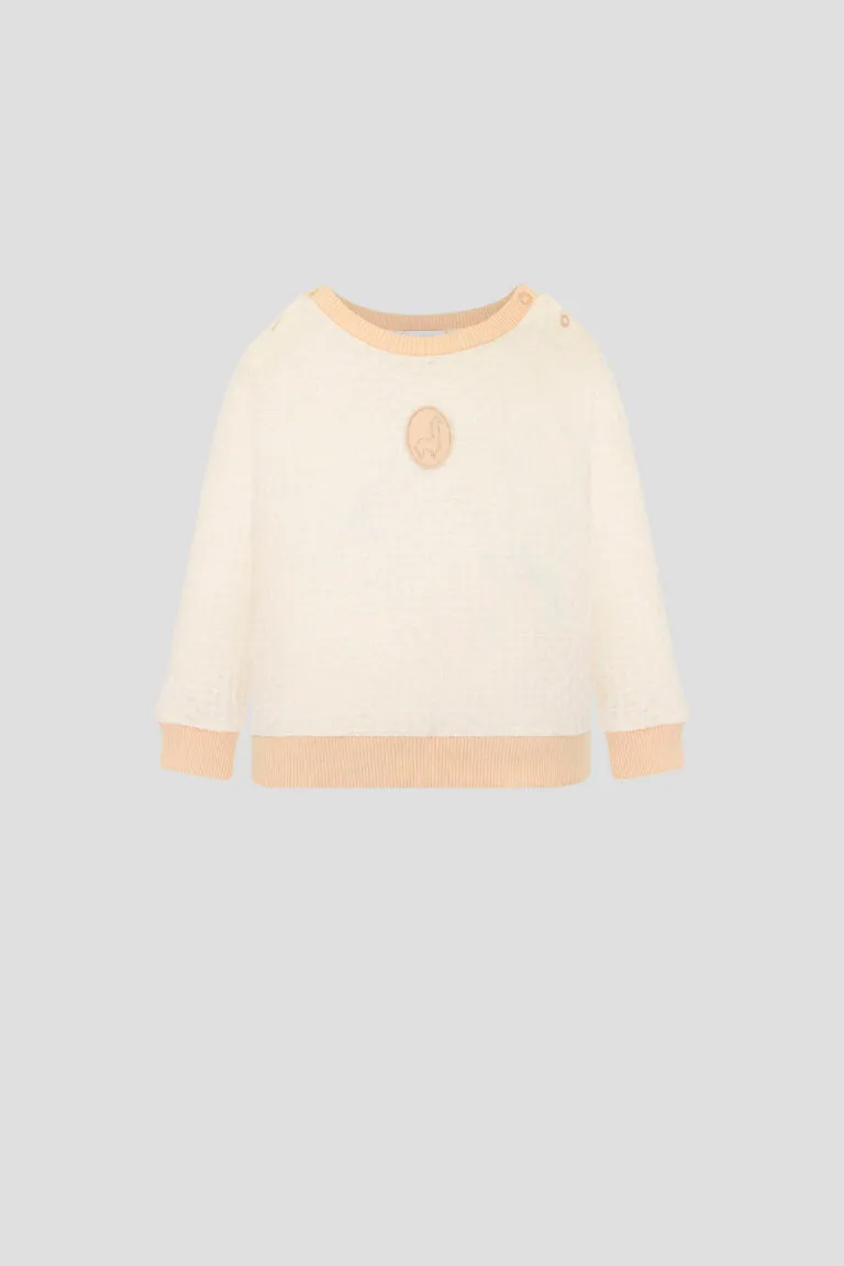 Textured Sweatshirt