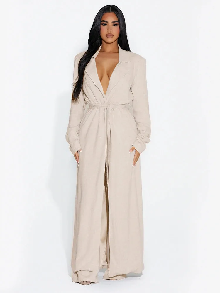 THE LINEN LIFE DUSTER