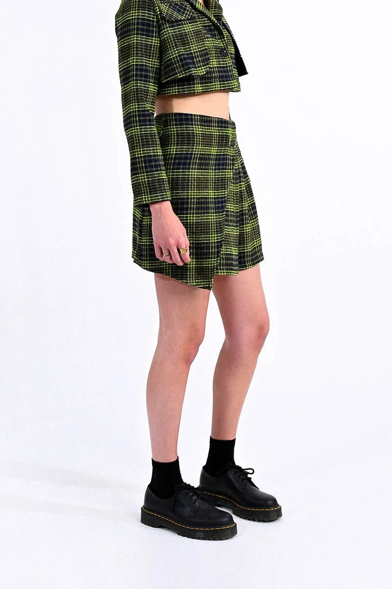 THE NEW TARTAN MINI SKIRT