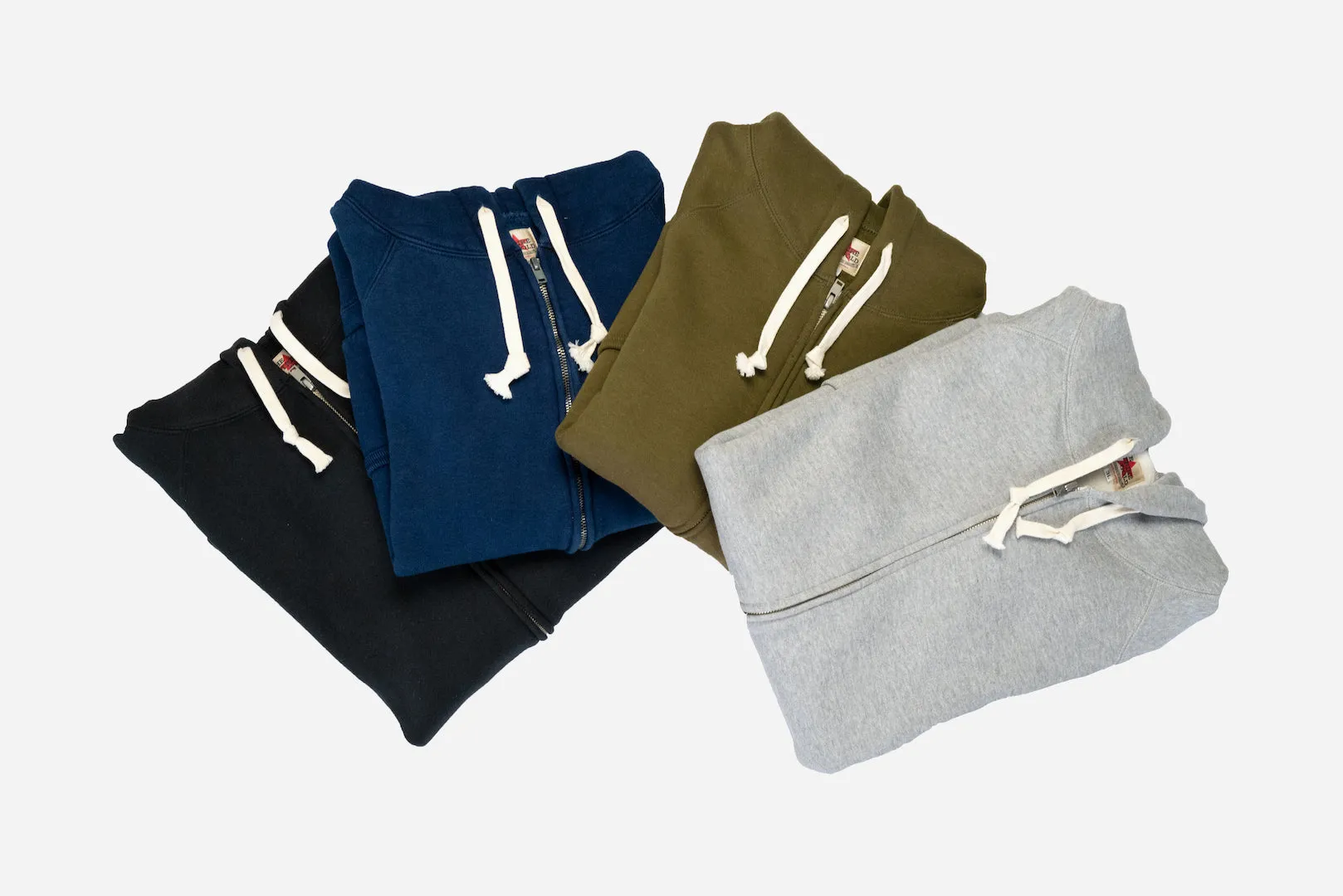 The Strike Gold X CORLECTION 12oz Loopwheeled Hoody (Grey)