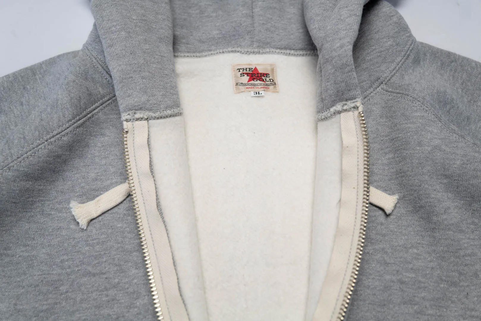 The Strike Gold X CORLECTION 12oz Loopwheeled Hoody (Grey)
