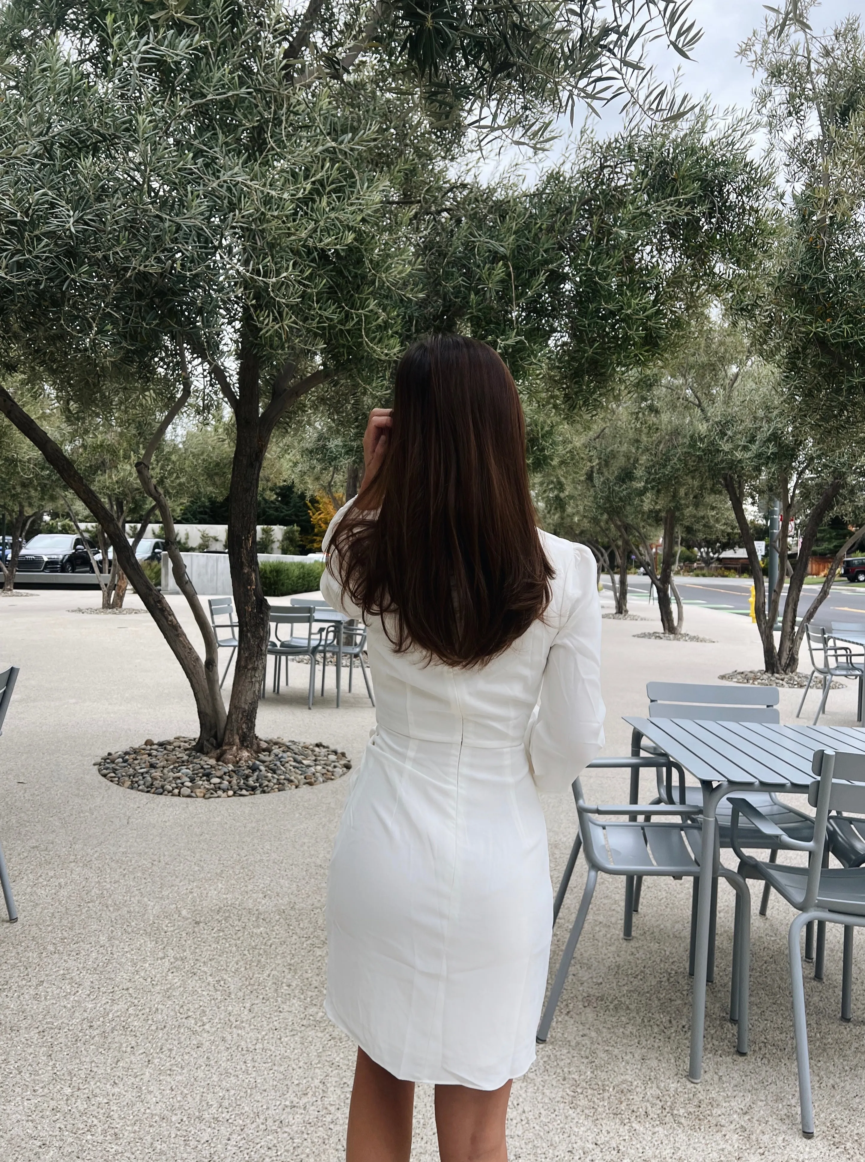 Tie-Front Skater Dress