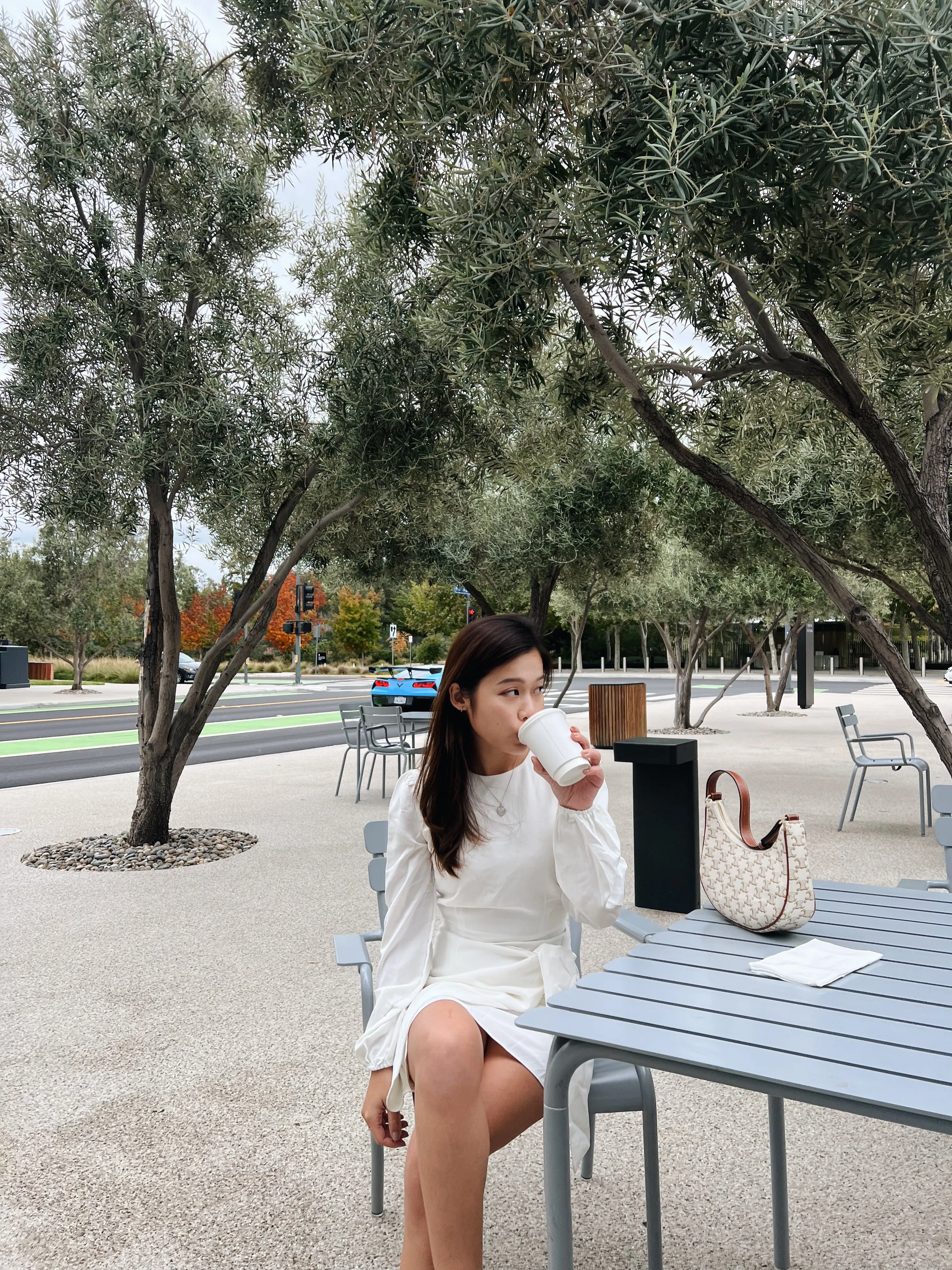 Tie-Front Skater Dress