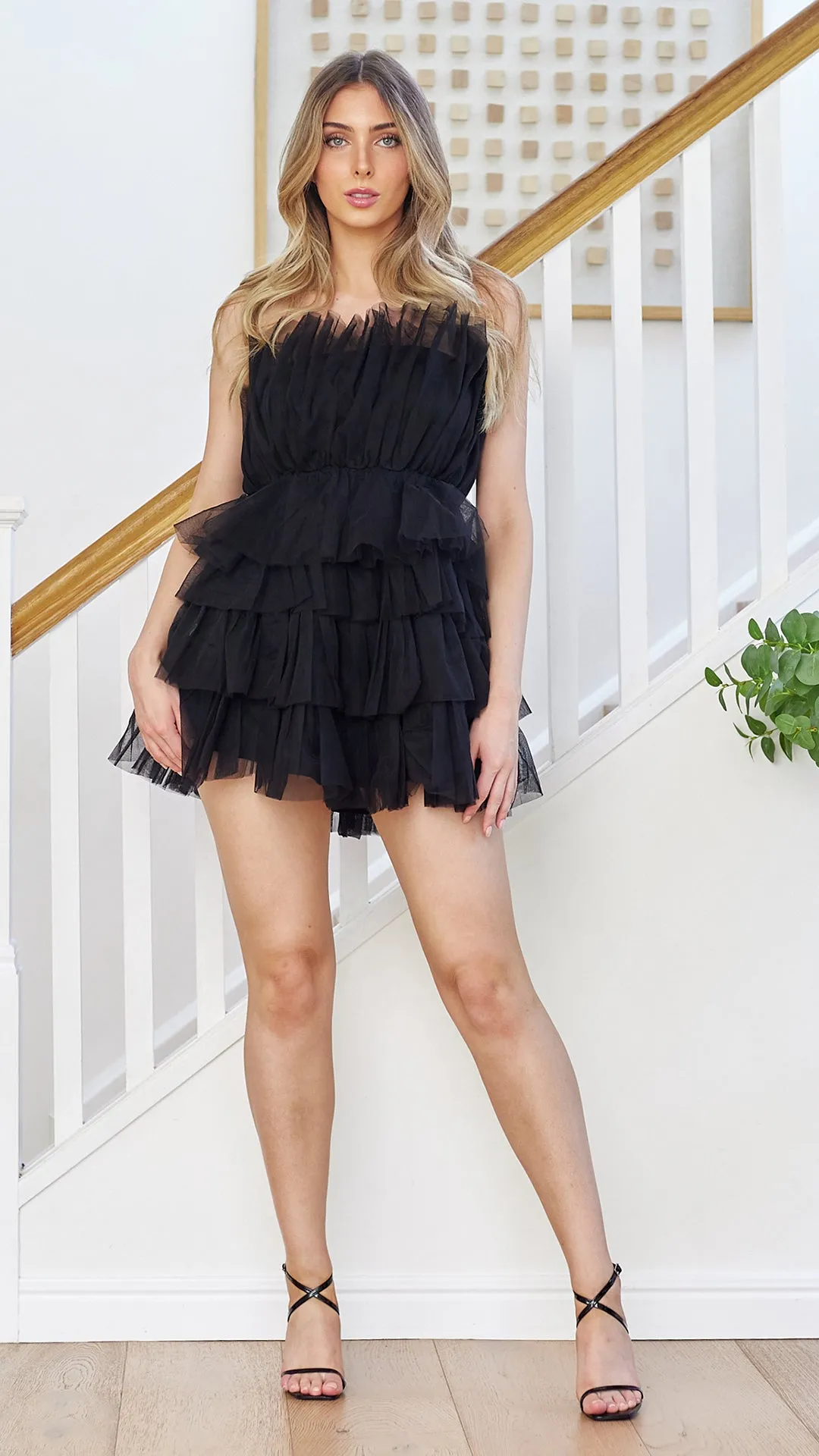 Tinker Tulle Mini - Black