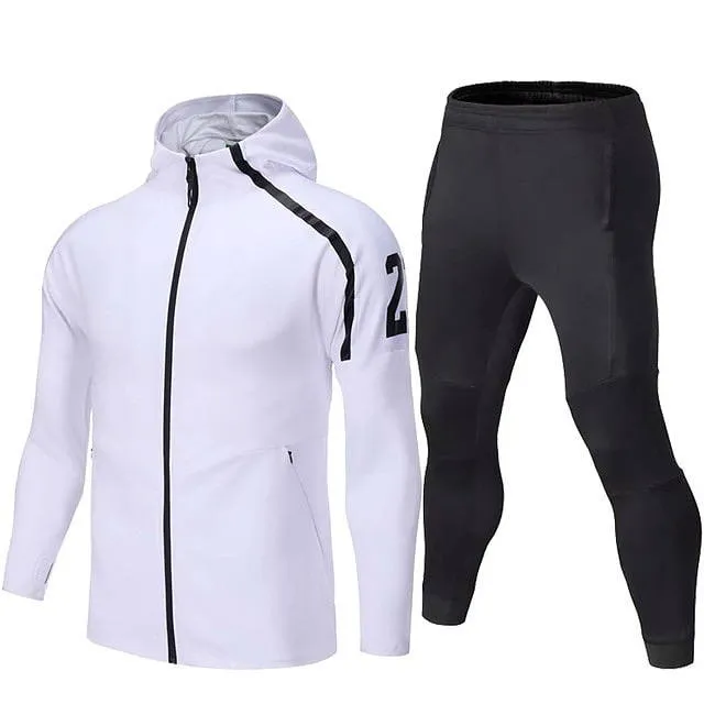 Tracksuits For Men Hoodie Jackets Long Sleeve Sportswear