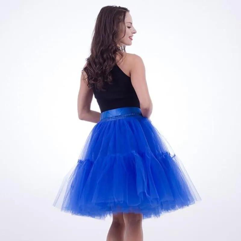 Tutu Tulle Skirt Vintage Pleated Skirt
