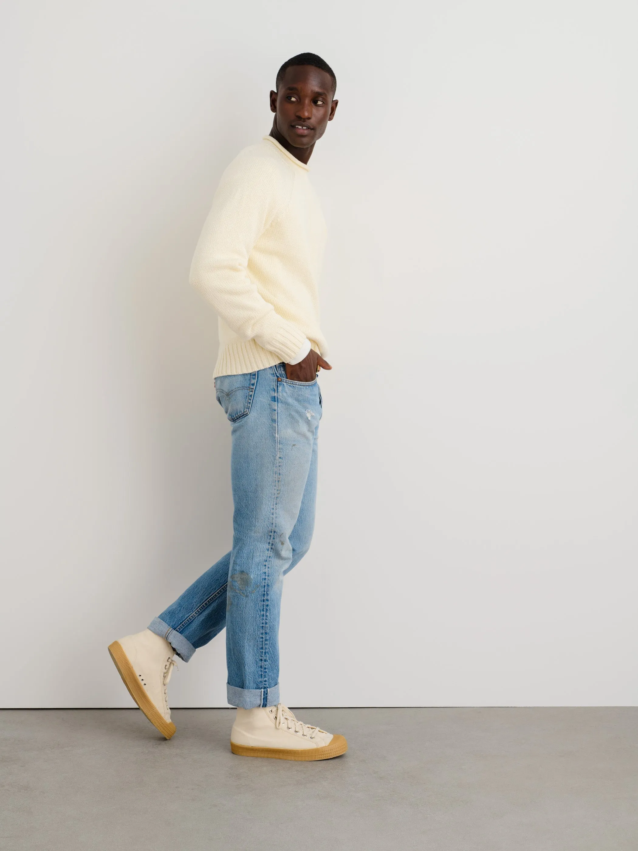 Unisex | Alex Sweater | Ivory